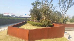 东兴耐候钢挡土墙